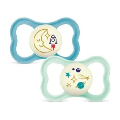 Air Night Silk Napp 6-16 mån 2-pack - Blue