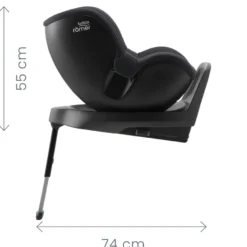 Britax Römer Dualfix M Plus Bilbarnstol - Space Black