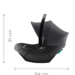 Britax Römer Smile 5Z Lux Duovagn inkl. Baby-Safe Core Babyskydd - Urban Olive/Space Black