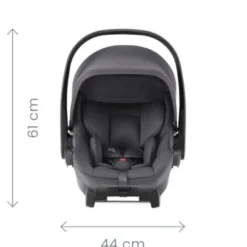 Britax Römer Smile 5Z Lux Duovagn inkl. Baby-Safe Core Babyskydd - Warm Caramel/Space Black