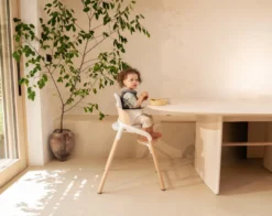 Bugaboo Giraffe Barnstol - White