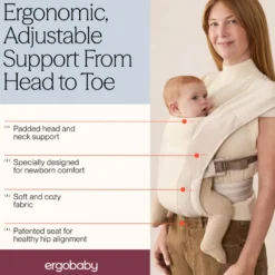 Ergobaby Embrace Bärsele - Pure Black