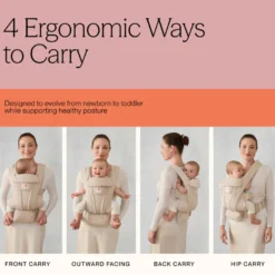 Ergobaby Omni Deluxe Bärsele Mesh - Natural Beige