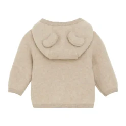 Jacka med Öron - Camel Melange
