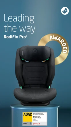 Maxi-Cosi RodiFix Pro2 i-Size Bältesstol - Authentic Black