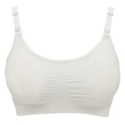 Medela 3-i-1 Amnings- och Pumpnings-BH Strl L - Vit