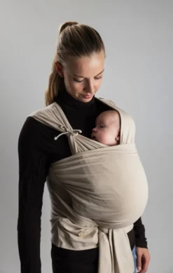 Najell Wrap Bärsjal L - Powder Beige