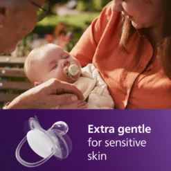 Philips Avent Ultra Soft Nattnapp 0-6m - Grön/Blå