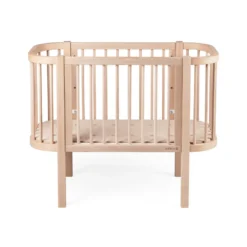 Sebra Bedside Crib - Natur