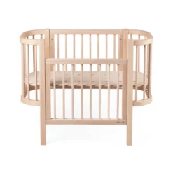 Sebra Bedside Crib - Natur